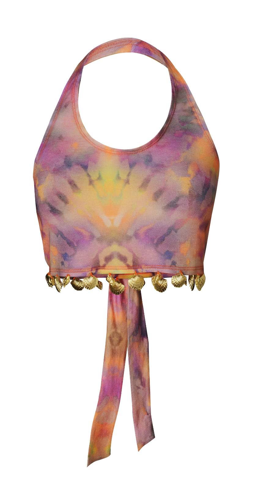 Printed Shell Top